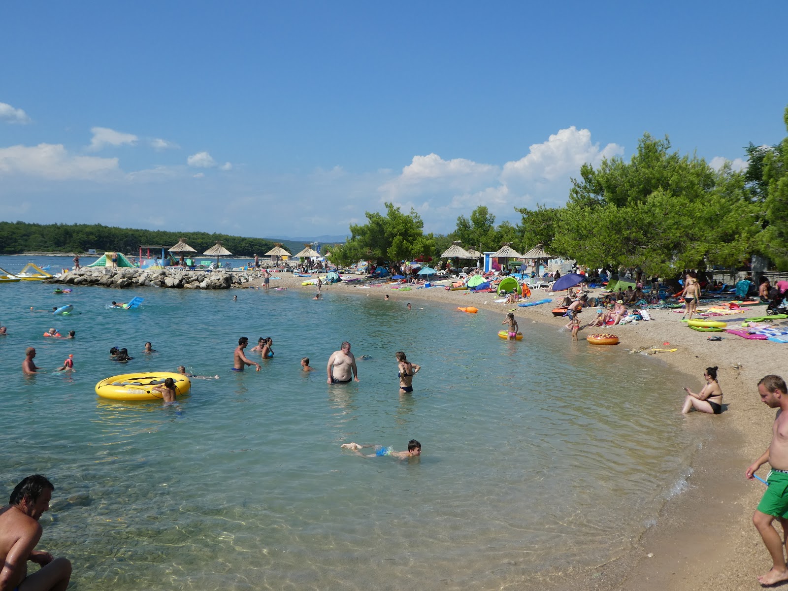 Photo de Punat beach II avec un niveau de propreté de très propre