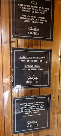 Mau Feitio à Funchal menu