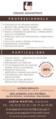 Orange Administratif - Joelle MARTIN - Secrétaire indépendante à Orange