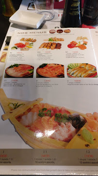 Menu / carte de oishi sushi à Villebon-sur-Yvette