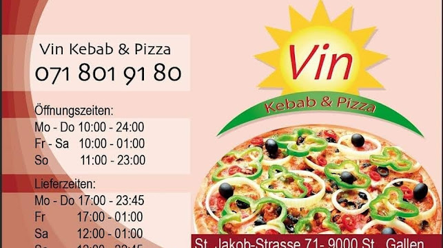 Vin Pizza Kebab - St. Gallen