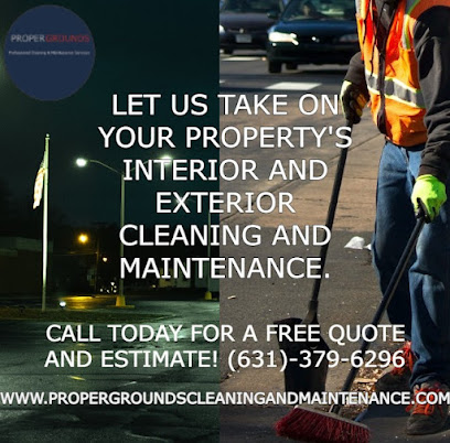 Proper Grounds Cleaning and Maintenance Services