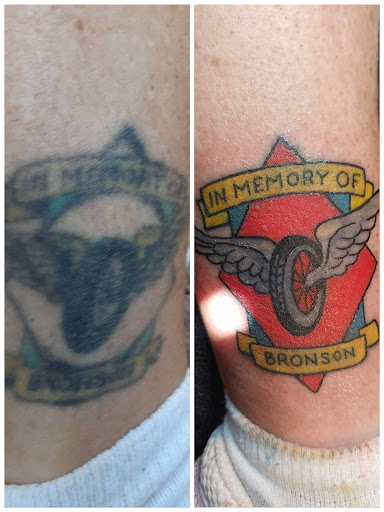 Explore bow hunting tattoo ideas, creative tattoo ideas in Conover, available at Evermore Custom Tattoos