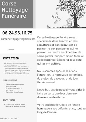 Corse Nettoyage Funéraire à Biguglia