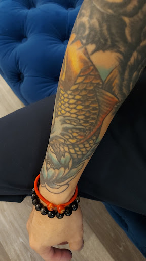 Explore inside elbow tattoo ideas, creative tattoo ideas in Ocean Springs, available at Heart & Daggers Tattoo Studio LLC