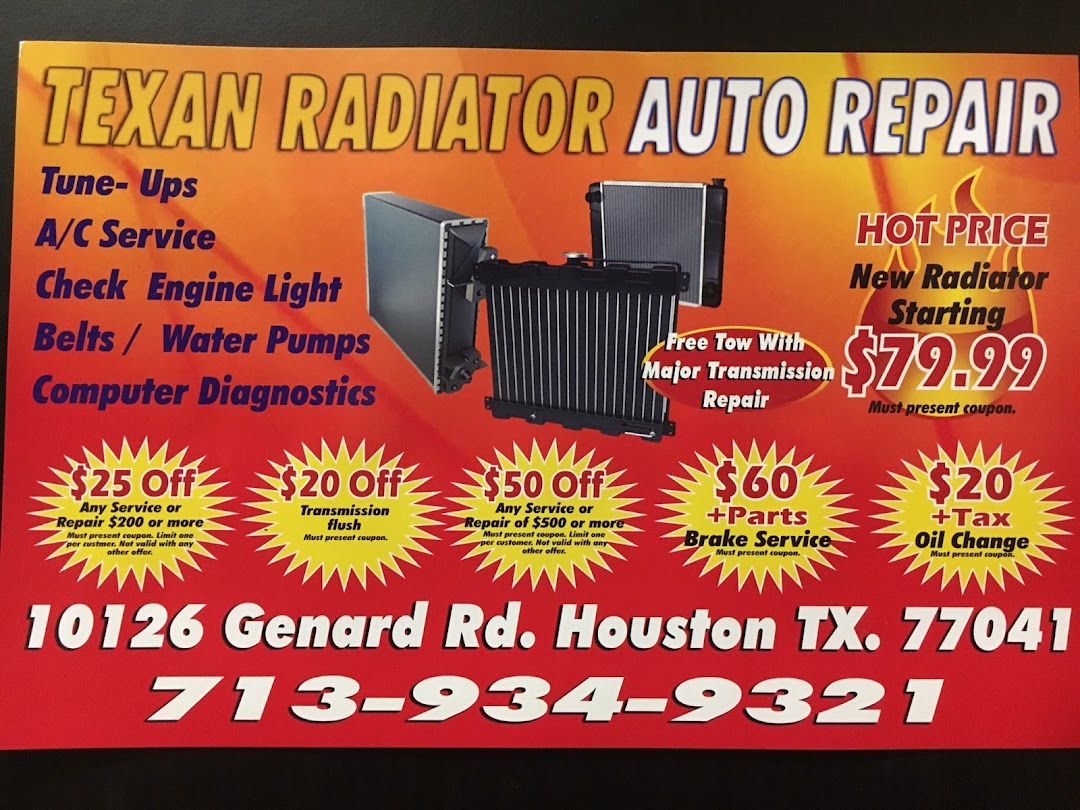 Texan Radiator Auto Repair Inc.