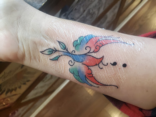 Explore thigh tattoo ideas for men, creative tattoo ideas in Tacoma, available at Old Tacoma Tattoo