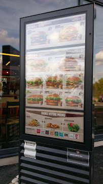 Restauration rapide Burger King à Bondues (la carte)