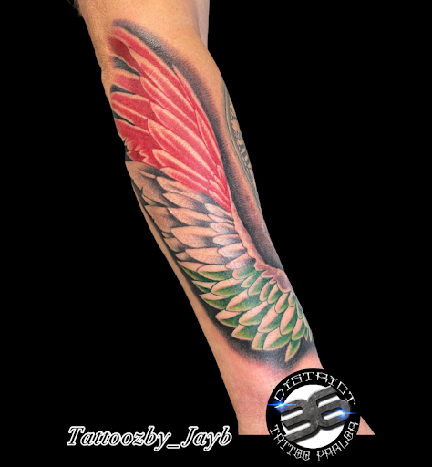 Explore flip flop tattoo ideas, creative tattoo ideas in Passaic, available at District 36 Tattoo Parlor