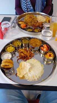 Thali du Restaurant indien Karthik’s Biryani à Lons - n°3