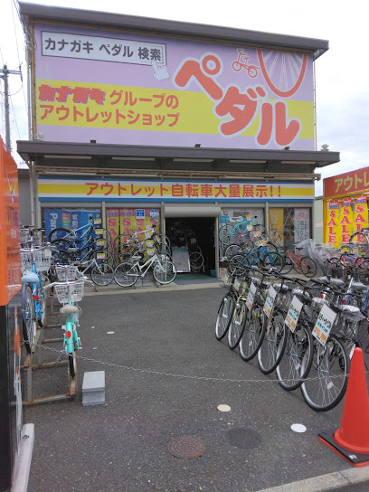 自転車のペダル