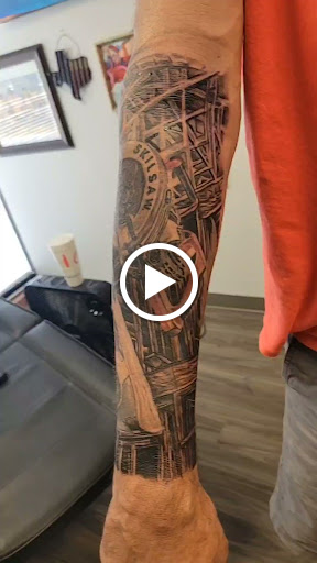 Explore blade runner tattoo ideas, creative tattoo ideas in Round Rock, available at Beto Tats