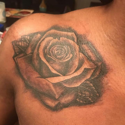 Explore war tattoo ideas, creative tattoo ideas in Houston, available at Mafia Ink Tattoo and Piercing