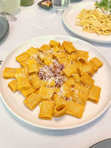 Yuzu Bacon Rose Pasta