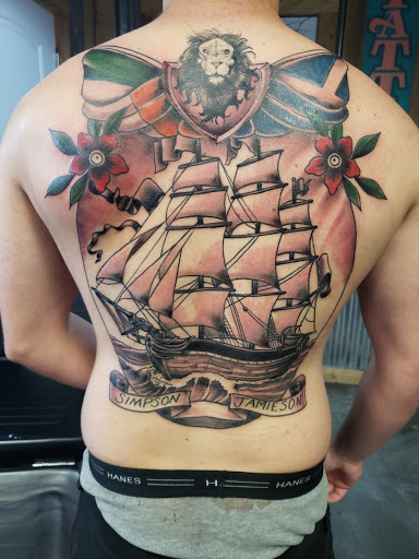 Explore hollywood tattoo ideas, creative tattoo ideas in Dunn, available at Heart and Hammer Tattoo Co.