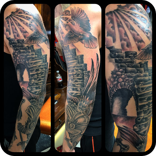 Explore celtic ring tattoo ideas, creative tattoo ideas in Black River Falls, available at Black River Tattoo