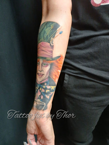 Explore car tattoo sleeve ideas, creative tattoo ideas in San Tan Valley, available at Frontier Tattoo Company