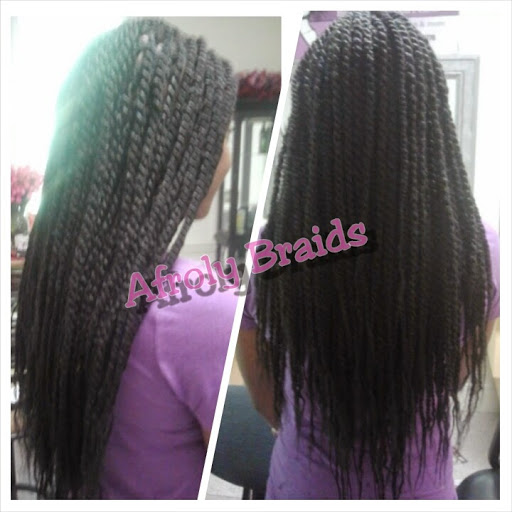 Hair Salon «AfroLy Hair Salon - African Hair Braiding Salon», reviews and photos, 3801 Western Blvd #107, Raleigh, NC 27606, USA