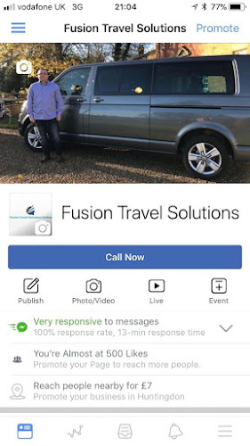 Reviews of Fusion Travel Solutions Ltd in Peterborough - Taxi service