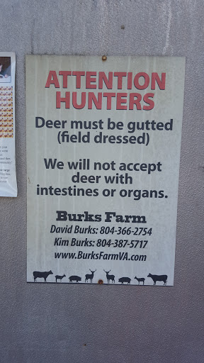 Butcher Shop «Burks Farm», reviews and photos, 9321 Bailey Ln, Providence Forge, VA 23140, USA