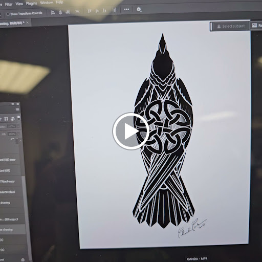 Explore female chest piece tattoo ideas, creative tattoo ideas in Traverse City, available at Pinups & Needles