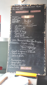 Menu / carte de la mere aux cailles à Bailleau-Armenonville