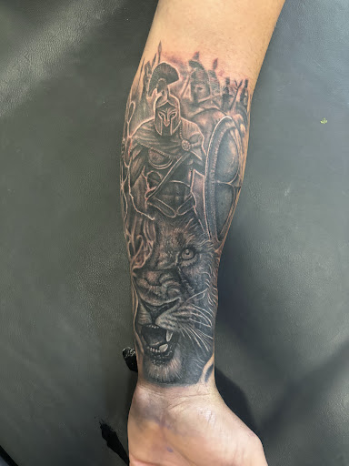 Explore quilt tattoo ideas, creative tattoo ideas in Sarasota, available at SEVEN SINS Tattoo Studio