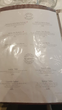 Cinnamon - Restaurant Indien à Strasbourg menu