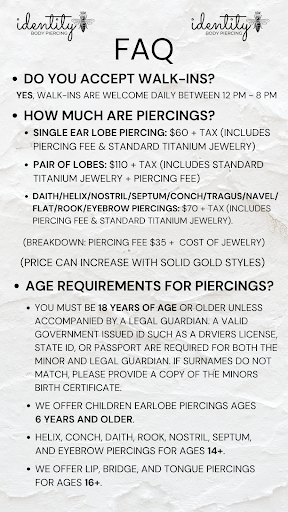 Explore cousin matching tattoo ideas, creative tattoo ideas in Chicago, available at Identity Body Piercing