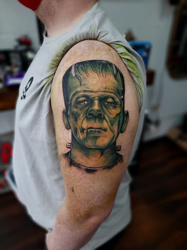 Explore phish tattoo ideas, creative tattoo ideas in Athens, available at Pain and Wonder Tattoo and Piercing Studio