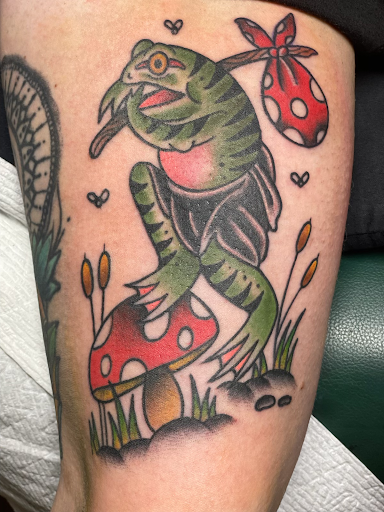 Explore hot air balloon tattoo ideas, creative tattoo ideas in Gadsden, available at Old School Ink Electric Tattooing