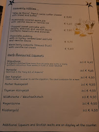Restaurant Klosterhof à Frankfurt menu