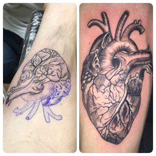 Explore cool forearm tattoo ideas for men, creative tattoo ideas in Wake Forest, available at Revelation Ink Tattoo and Piercing