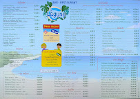 Menu / carte de La lagune - Restaurant de la Base de Loisirs à Jonzac