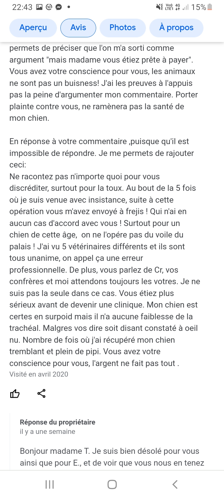 Photo n° 2 de l'avis de Alexandrine. fait le 28/12/2021 à 11:16