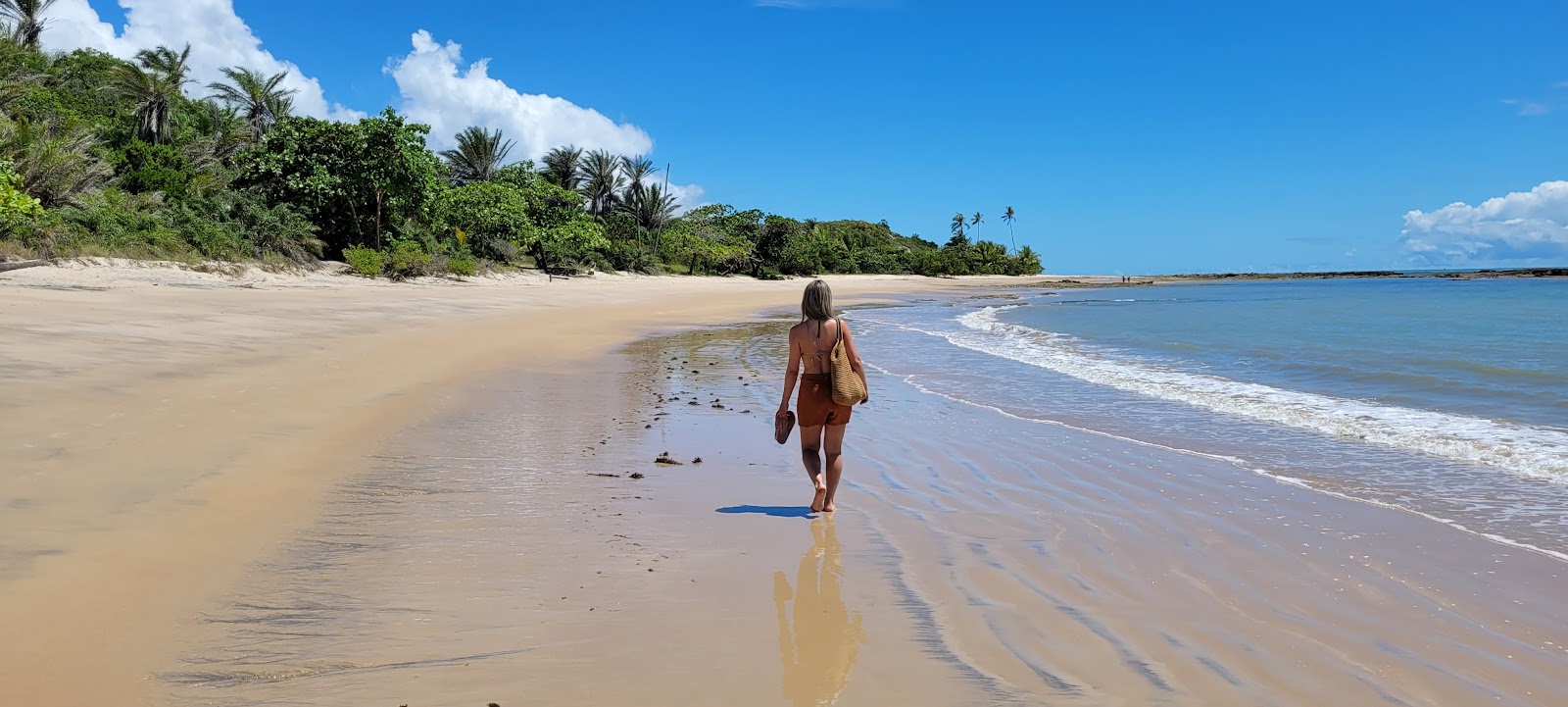 Zdjęcie Praia do Moreira z powierzchnią beżowy piasek