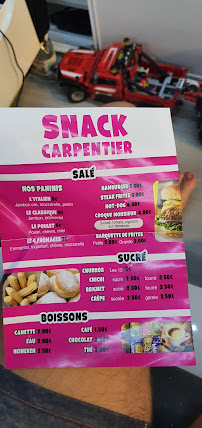 Aliment-réconfort du Restauration rapide Snack Carpentier à Aubagne - n°4