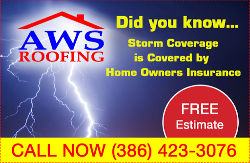 Roofing Contractor «AWS Roofing Services», reviews and photos, 875 W Park Ave, Edgewater, FL 32132, USA