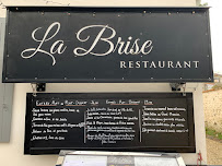 Restaurant La Brise Talmont à Talmont-sur-Gironde menu