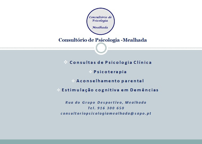 Avaliações doConsultório de Psicologia Mealhada em Mealhada - Psicólogo