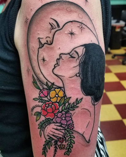 Explore victorian tattoo ideas, creative tattoo ideas in Santa Rosa, available at Avenue Tattoo