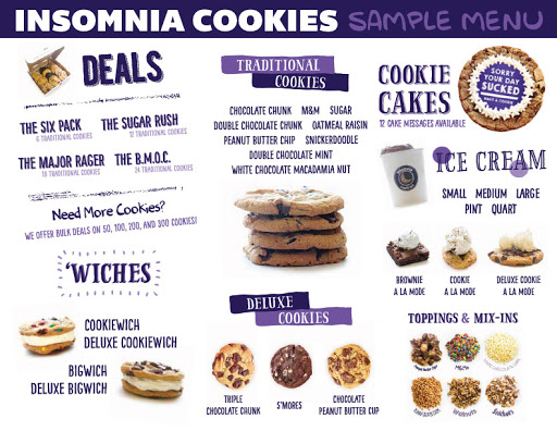 Cookie Shop «Insomnia Cookies», reviews and photos, 1229 S University Ave, Ann Arbor, MI 48104, USA