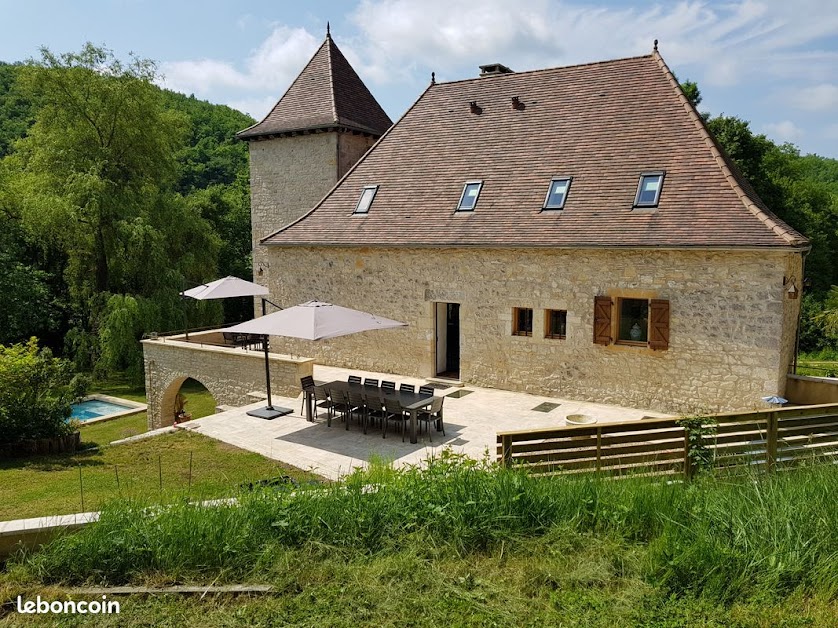 Le Moulin de Monsieur Location maison de vacances avec piscine dans le Quercy, Cahors à Saint-Denis-Catus (Lot 46)