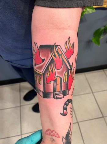 Explore bass tattoo ideas, creative tattoo ideas in Tulsa, available at Electric Gnome Tattoo