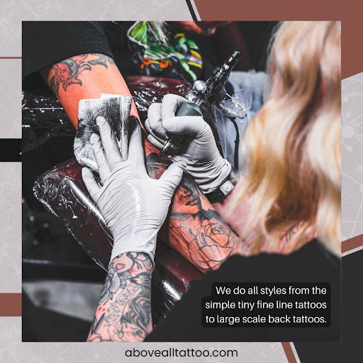 Explore tattoo ideas for female, creative tattoo ideas in San Diego, available at Above All Tattoo - Pacific Beach