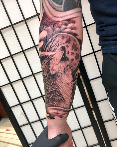 Explore small alien tattoo ideas, creative tattoo ideas in Ambler, available at Tattoo GalaxyAmbler Piercing & Custom Tattoos