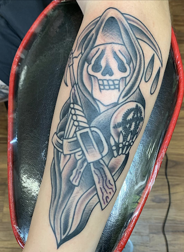 Explore tattoo sleeve fill in ideas, creative tattoo ideas in Honolulu, available at Aloha Tattoo Waikiki Hilton Hawaiian Village Rainbow Bazaar