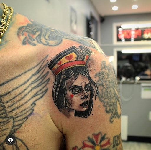 Explore katana tattoo ideas, creative tattoo ideas in Feasterville Trevose, available at Tattoo Galaxy (Feasterville) Piercing & Custom tattoos