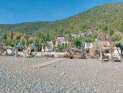 Gagra beach II'in fotoğrafı biraz temiz temizlik seviyesi ile