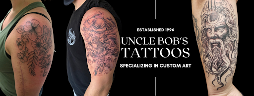 Explore double heart tattoo ideas, creative tattoo ideas in Clarksville, available at Uncle Bobs Tattoos